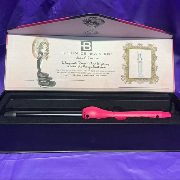 Hair Couture by Brilliance NY 1 in‎ Curling Wand NIB w tag - Picture 1 of 12